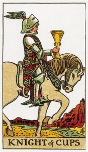 Всадник Кубков. Классическая колода Райдера-Уэйта. Значение, описание, толкование
