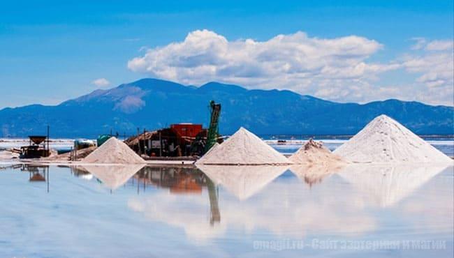 Как добывают соль