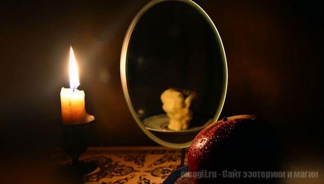 Гадание по узорам на зеркале