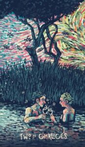 2 Чаш в колоде таро prisma visions