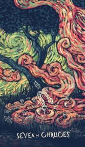7 Чаш в колоде таро prisma visions