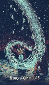 Король Чаш в колоде таро prisma visions