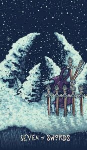 7 Мечей в колоде таро prisma visions
