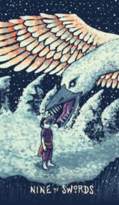 9 Мечей в колоде таро prisma visions