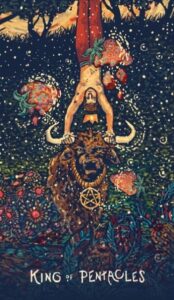 Король Пентаклей в колоде таро prisma visions