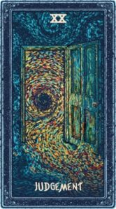 суд в колоде таро prisma visions