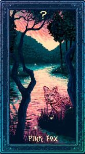 Pink fox в колоде таро prisma visions