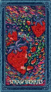 Strawberies в колоде таро prisma visions