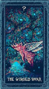 The wiged boar в колоде таро prisma visions
