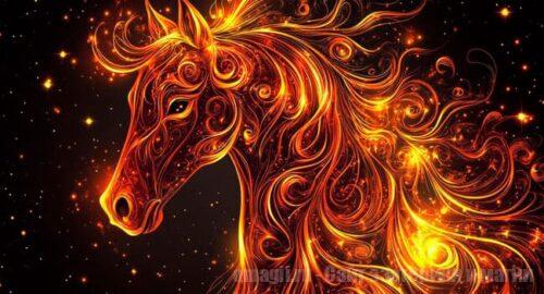 Празднование нового года красной лошади 2026